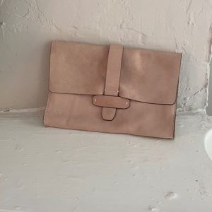 Leather clutch